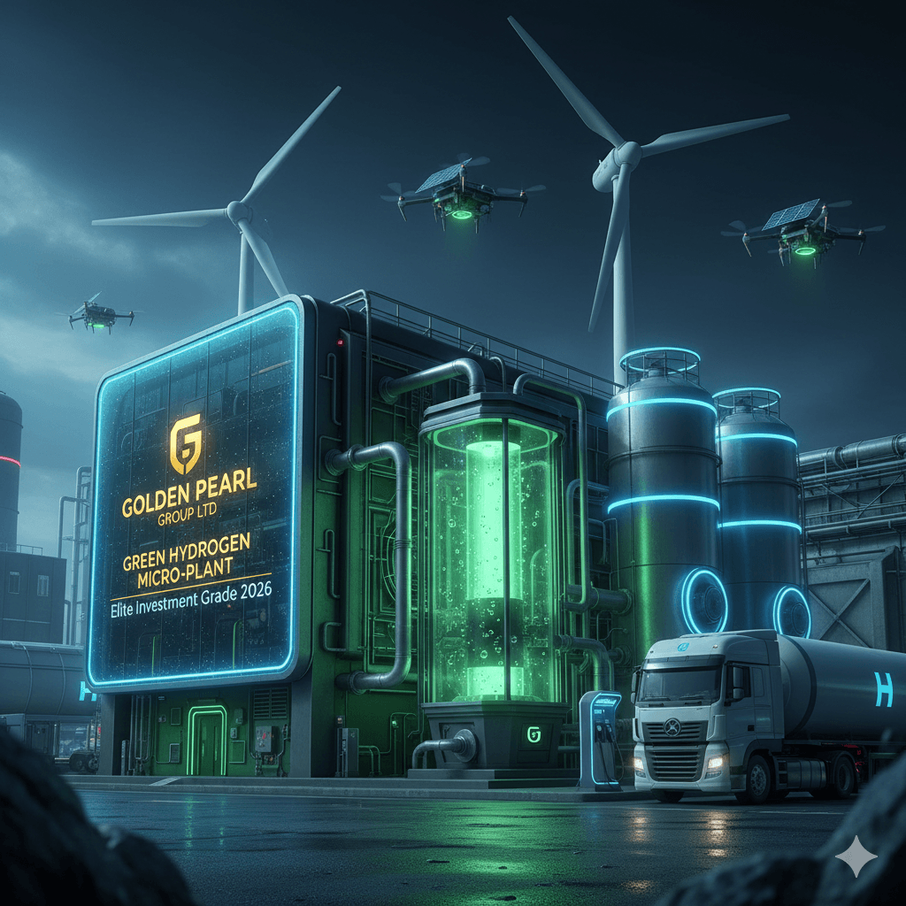 Green Hydrogen Infrastructure Industrial Feasibility Study 2026 Golden Pearl Group