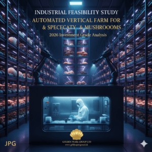 Industrial Automated Vertical Farm for Medicinal Mushrooms - 2026 Feasibility Study by Golden Pearl Group Ltd